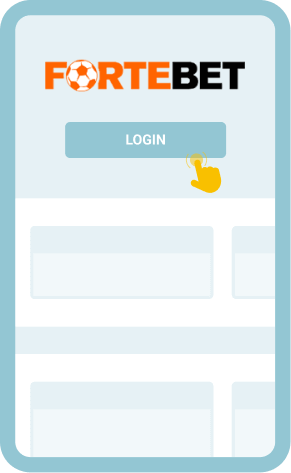Tap on the “Login” button