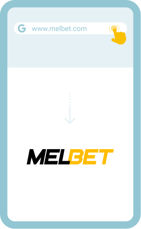 Access the Melbet site