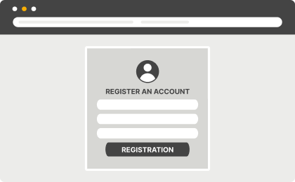 Step 2 - Creating an account at sportsbook